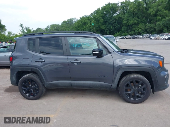 2023 Jeep Renegade Altitude with VIN ZACNJDE14PPP10533, listed as a IAAI auction lot 42503786 with 7,718 mi miles and . Bid and sale history available at DreamBid. Image 13.