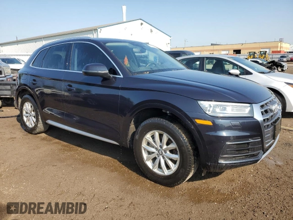 2018 Audi Q5 Premium with VIN WA1ANAFY7J2246066, listed as a Copart auction lot 59571795 with 131,626 mi miles and Salvage title. Bid and sale history available at DreamBid. Image 4.