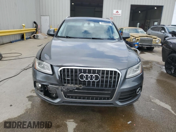 2017 Audi Q5 Premium Plus with VIN WA1L2AFP3HA031065, listed as a Copart auction lot 51498895 with 53,216 mi miles and Salvage Title. Bid and sale history available at carsss.com. Image 5.