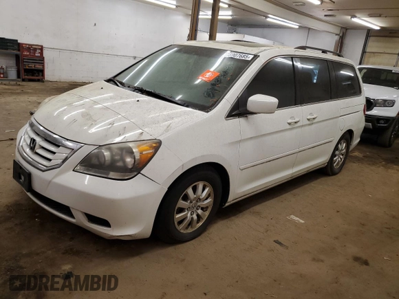 2010 Honda Odyssey EX-L z VIN 5FNRL3H7XAB024701, wystawiony jako Copart lot #56007685 z przebiegiem Nie podano mil oraz Nie do naprawy • Non repairable. Historia ofert i sprzedaży dostępna na DreamBid. Obrazek 1.