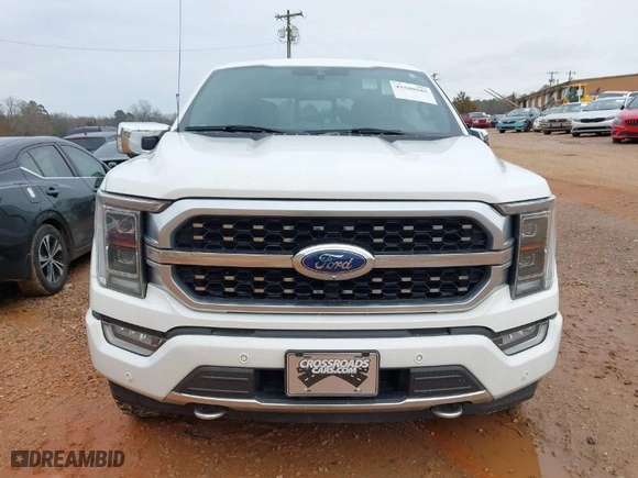 2021 Ford F-150 XL with VIN 1FTFW1ED6MFA56361, listed as a IAAI auction lot 41580585 with 20,274 mi miles. Bid and sale history available at carsss.com. Image 12.