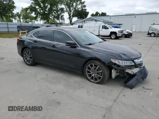 2017 Acura TLX V6 w/Technology Pkg with VIN 19UUB2F52HA001409, listed as a Copart auction lot 53571115 with 66,361 mi miles and Salvage title. Bid and sale history available at DreamBid. Image 4.