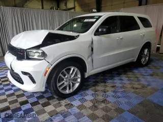 2023 Dodge Durango GT with VIN 1C4RDJDG8PC677296, listed as a Copart auction lot 43618885 with 39,549 mi miles and Clean Title. Bid and sale history available at carsss.com. Image 1.