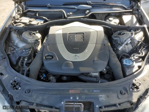 2009 Mercedes-Benz S-Class 5.5L V8 with VIN WDDNG71X89A279023, listed as a Copart auction lot 51844735 with 121,039 mi miles and Salvage Title. Bid and sale history available at carsss.com. Image 11.