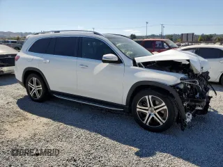 2021 Mercedes-Benz GLS 450 with VIN 4JGFF5KE0MA435191, listed as a Copart auction lot 70273544 with 41,548 mi miles and Salvage Title. Bid and sale history available at DreamBid. Image 4.