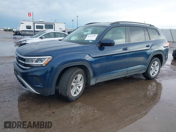 2021 Volkswagen Atlas S with VIN 1V2AP2CA4MC562633, listed as a IAAI auction lot 42115311 with 101,809 mi miles and . Bid and sale history available at DreamBid. Image 17.