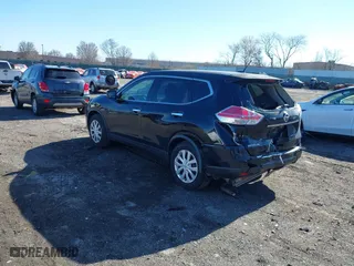 2015 Nissan Rogue S with VIN KNMAT2MT7FP554812, listed as a IAAI auction lot 41876774 with 174,041 mi miles. Bid and sale history available at carsss.com. Image 3.