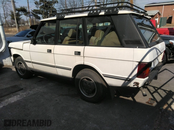1991 Land Rover Range Rover with VIN SALHV1243MA605889, listed as a IAAI auction lot 41728970 with Not Provided miles and . Bid and sale history available at DreamBid. Image 3.