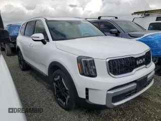 2024 Kia Telluride EX with VIN 5XYP34GC7RG504047, listed as a Copart auction lot 51299345 with 19,721 mi miles and Salvage title. Bid and sale history available at DreamBid. Image 4.