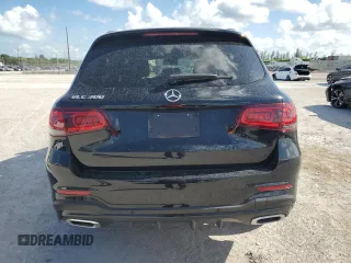2021 Mercedes-Benz GLC 300 with VIN W1N0G8DB9MV302054, listed as a Copart auction lot 60962465 with 26,709 mi miles and Salvage title. Bid and sale history available at DreamBid. Image 6.