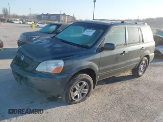2005 Honda Pilot EX-L with VIN 5FNYF18505B036545, listed as a IAAI auction lot 41633967 with 184,038 mi miles. Bid and sale history available at carsss.com. Image 17.