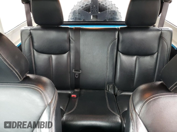2017 Jeep Wrangler Unlimited Sahara with VIN 1C4BJWEG3HL631057, listed as a Copart auction lot 48070355 with 88,477 mi miles and Salvage title. Bid and sale history available at DreamBid. Image 10.