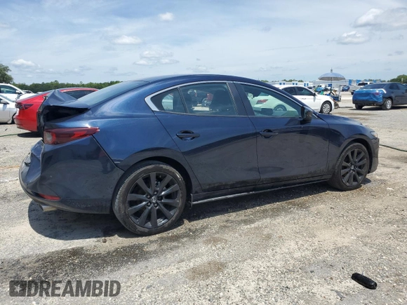 2024 Mazda 3 S Select Sport with VIN 3MZBPABM8RM434474, listed as a Copart auction lot 61492515 with 16,845 mi miles and Salvage title. Bid and sale history available at DreamBid. Image 3.