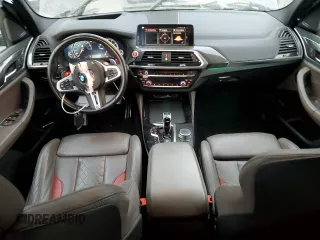 2020 BMW X3 M Competition z VIN 5YMTS0C00L9B62546, wystawiony jako Copart lot #75320463 z przebiegiem 28 111 mil mil oraz . Historia ofert i sprzedaży dostępna na DreamBid. Obrazek 8.