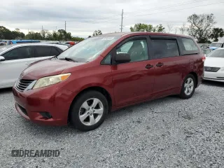 2011 Toyota Sienna with VIN 5TDKA3DC3BS007200, listed as a Copart auction lot 59355245 with 134,613 mi miles and Clean title. Bid and sale history available at DreamBid. Image 1.