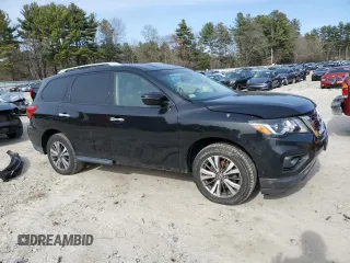 2017 Nissan Pathfinder SL with VIN 5N1DR2MM2HC690498, listed as a Copart auction lot 51767175 with 116,317 mi miles and Clean Title. Bid and sale history available at carsss.com. Image 4.