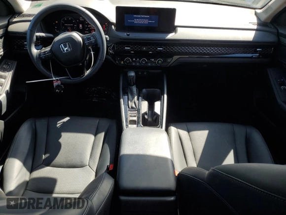 2023 Honda Accord EX-L with VIN 1HGCY2F63PA047073, listed as a Copart auction lot 57322505 with 16,436 mi miles and Salvage title. Bid and sale history available at DreamBid. Image 8.