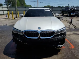 2021 BMW 3 Series 330i xDrive with VIN 3MW5R7J01M8B48136, listed as a Copart auction lot 52376245 with 47,411 mi miles and Salvage Title. Bid and sale history available at carsss.com. Image 5.