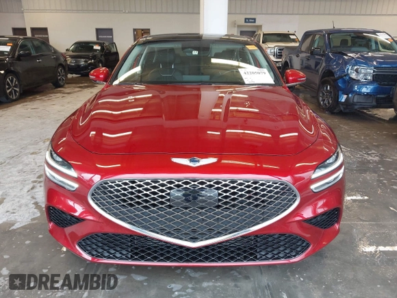 2022 Genesis G70 2.0T with VIN KMTG34TA3NU086889, listed as a IAAI auction lot 42205079 with 51,792 mi miles and . Bid and sale history available at DreamBid. Image 13.
