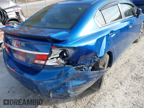 2015 Honda Civic EX with VIN 19XFB2F87FE040749, listed as a IAAI auction lot 41741707 with 67,790 mi miles and . Bid and sale history available at carsss.com. Image 6.