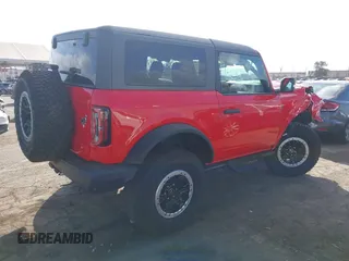 2024 Ford Bronco with VIN 1FMDE9AHXRLA24986, listed as a IAAI auction lot 41710504 with 3,538 mi miles and . Bid and sale history available at DreamBid. Image 4.