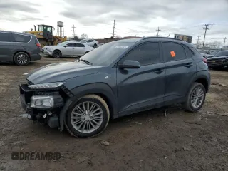 2019 Hyundai Kona SEL with VIN KM8K2CAA5KU251194, listed as a Copart auction lot 41824295 with 0 mi miles and Salvage Title. Bid and sale history available at carsss.com. Image 1.
