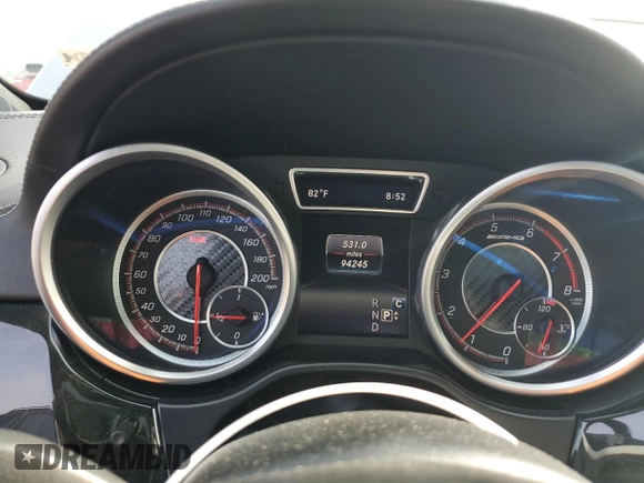 2016 Mercedes-Benz GLE 63 S AMG z VIN 4JGED7FBXGA012667, wystawiony jako Copart lot #57424895 z przebiegiem 94 245 mil mil oraz Szkoda całkowita • Salvage title. Historia ofert i sprzedaży dostępna na DreamBid. Obrazek 9.