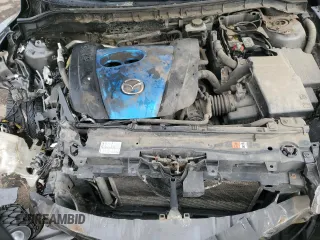 2013 Mazda 3 i Grand Touring with VIN JM1BL1MP6D1724160, listed as a Copart auction lot 46107525 with Not provided miles and Salvage title. Bid and sale history available at DreamBid. Image 12.