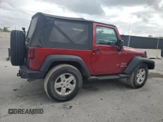 2011 Jeep Wrangler Sport with VIN 1J4AA2D16BL528721, listed as a Copart auction lot 54829625 with 80,771 mi miles and Non Repairable. Bid and sale history available at carsss.com. Image 3.