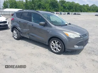 2014 Ford Escape SE z VIN 1FMCU0G95EUD91955, wystawiony jako IAAI lot #42183106 z przebiegiem 97 264 mil mil oraz . Historia ofert i sprzedaży dostępna na DreamBid. Obrazek 1.