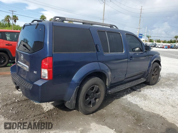2006 Nissan Pathfinder SE z VIN 5N1AR18U76C632049, wystawiony jako Copart lot #60133885 z przebiegiem 190 092 mil mil oraz Szkoda całkowita • Salvage title. Historia ofert i sprzedaży dostępna na DreamBid. Obrazek 3.