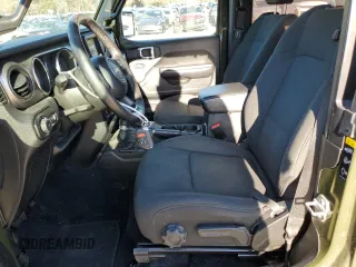 2021 Jeep Wrangler 80th Anniversary with VIN 1C4HJXAG7MW572013, listed as a Copart auction lot 48719175 with 72,133 mi miles and Salvage title. Bid and sale history available at DreamBid. Image 7.