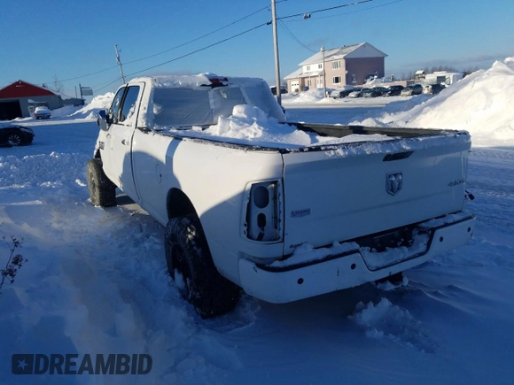 2015 Ram 2500 Laramie with VIN 3C6UR5KL6FG635537, listed as a Copart auction lot 87676635 with Not provided miles and Non repairable. Bid and sale history available at DreamBid. Image 2.