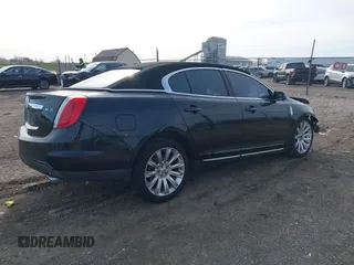 2012 Lincoln MKS with VIN 1LNHL9DR7CG800129, listed as a IAAI auction lot 41851280 with 144,992 mi miles. Bid and sale history available at carsss.com. Image 4.