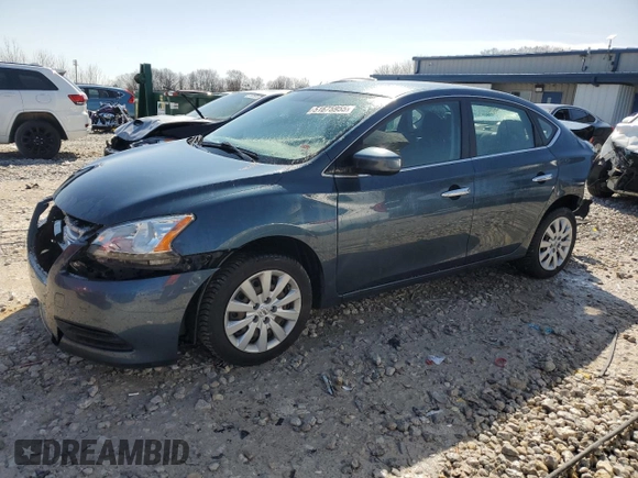 2014 Nissan Sentra SV with VIN 3N1AB7APXEY286667, listed as a Copart auction lot 51675955 with Not Provided miles and Clean Title. Bid and sale history available at DreamBid. Image 1.