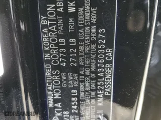 2018 Kia Stinger Premium with VIN KNAE25LA3J6035273, listed as a Copart auction lot 60840044 with 50,518 mi miles and Salvage Title. Bid and sale history available at carsss.com. Image 12.