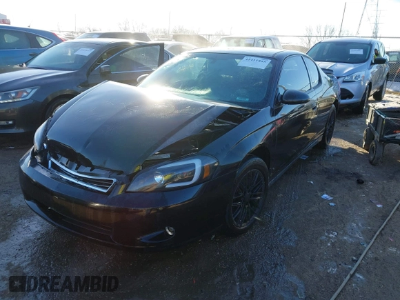 2006 Chevrolet Monte Carlo LT 3.9L with VIN 2G1WK151469204352, listed as a IAAI auction lot 41411865 with 124,816 mi miles. Bid and sale history available at carsss.com. Image 17.