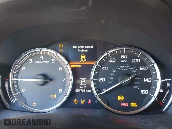 2020 Acura MDX with VIN 5J8YD3H30LL009941, listed as a IAAI auction lot 41979315 with 54,702 mi miles and . Bid and sale history available at DreamBid. Image 7.