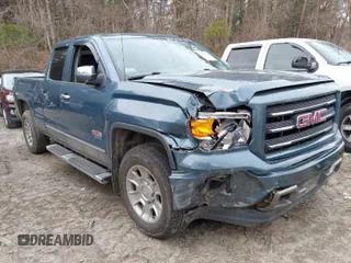 2014 GMC Sierra 1500 SLT with VIN 1GTV2VEC4EZ166217, listed as a IAAI auction lot 41866620 with 86,571 mi miles. Bid and sale history available at carsss.com. Image 1.