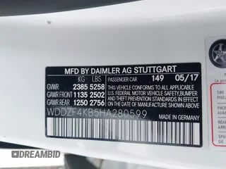 2017 Mercedes-Benz E 300 Luxury с VIN WDDZF4KB5HA280599, выставлен на аукционе IAAI как лот 42520875 с пробегом 41 026 миль миль и . История ставок и продаж доступна на DreamBid. Изображение 9.