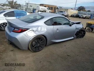 2022 Toyota GR86 Premium with VIN JF1ZNBE19N9750723, listed as a Copart auction lot 83248234 with 21,607 mi miles and Salvage Title. Bid and sale history available at carsss.com. Image 3.