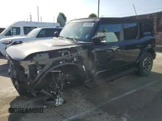 2024 Ford Bronco Outer Banks with VIN 1FMDE8BH7RLB49792, listed as a Copart auction lot 58189705 with 2,702 mi miles and Salvage title. Bid and sale history available at DreamBid. Image 1.