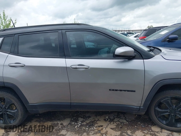 2018 Jeep Compass Latitude with VIN 3C4NJDBB8JT323967, listed as a IAAI auction lot 42096644 with 143,761 mi miles and . Bid and sale history available at DreamBid. Image 13.
