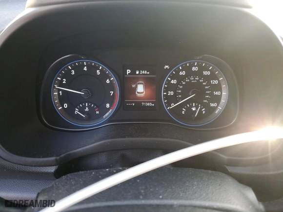 2021 Hyundai Kona SE with VIN KM8K1CAA1MU660699, listed as a Copart auction lot 42736305 with 71,383 mi miles and Salvage Title. Bid and sale history available at carsss.com. Image 9.