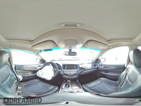 2015 Infiniti QX60 with VIN 5N1AL0MN0FC505962, listed as a Copart auction lot 50455735 with 141,798 mi miles and Salvage Title. Bid and sale history available at DreamBid. Image 13.