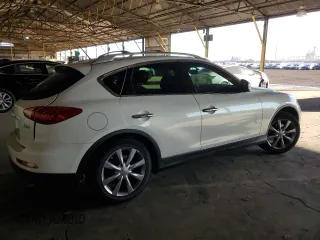 2012 Infiniti EX Journey with VIN JN1AJ0HP4CM401411, listed as a Copart auction lot 77483454 with 103,118 mi miles and Salvage Title. Bid and sale history available at DreamBid. Image 3.