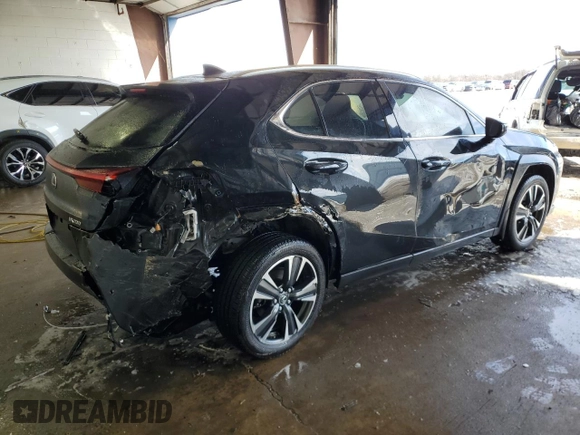 2020 Lexus UX 200 z VIN JTHP3JBHXL2026160, wystawiony jako Copart lot #45678145 z przebiegiem 47 783 mil mil oraz Szkoda całkowita • Salvage title. Historia ofert i sprzedaży dostępna na DreamBid. Obrazek 3.
