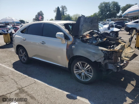 2015 Lexus RX 350 with VIN 2T2ZK1BA2FC200711, listed as a Copart auction lot 50949185 with 0 mi miles and Salvage Title. Bid and sale history available at carsss.com. Image 4.