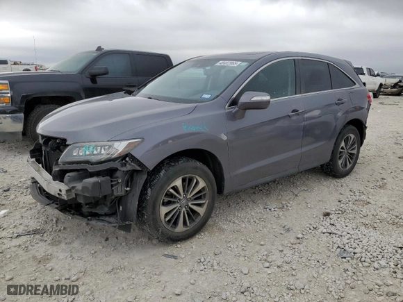 2017 Acura RDX w/Advance Pkg with VIN 5J8TB4H71HL037408, listed as a Copart auction lot 48482865 with 109,094 mi miles and Salvage Title. Bid and sale history available at carsss.com. Image 1.