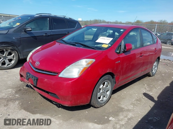 2008 Toyota Prius with VIN JTDKB20UX83389113, listed as a IAAI auction lot 42082343 with 252,640 mi miles. Bid and sale history available at carsss.com. Image 19.